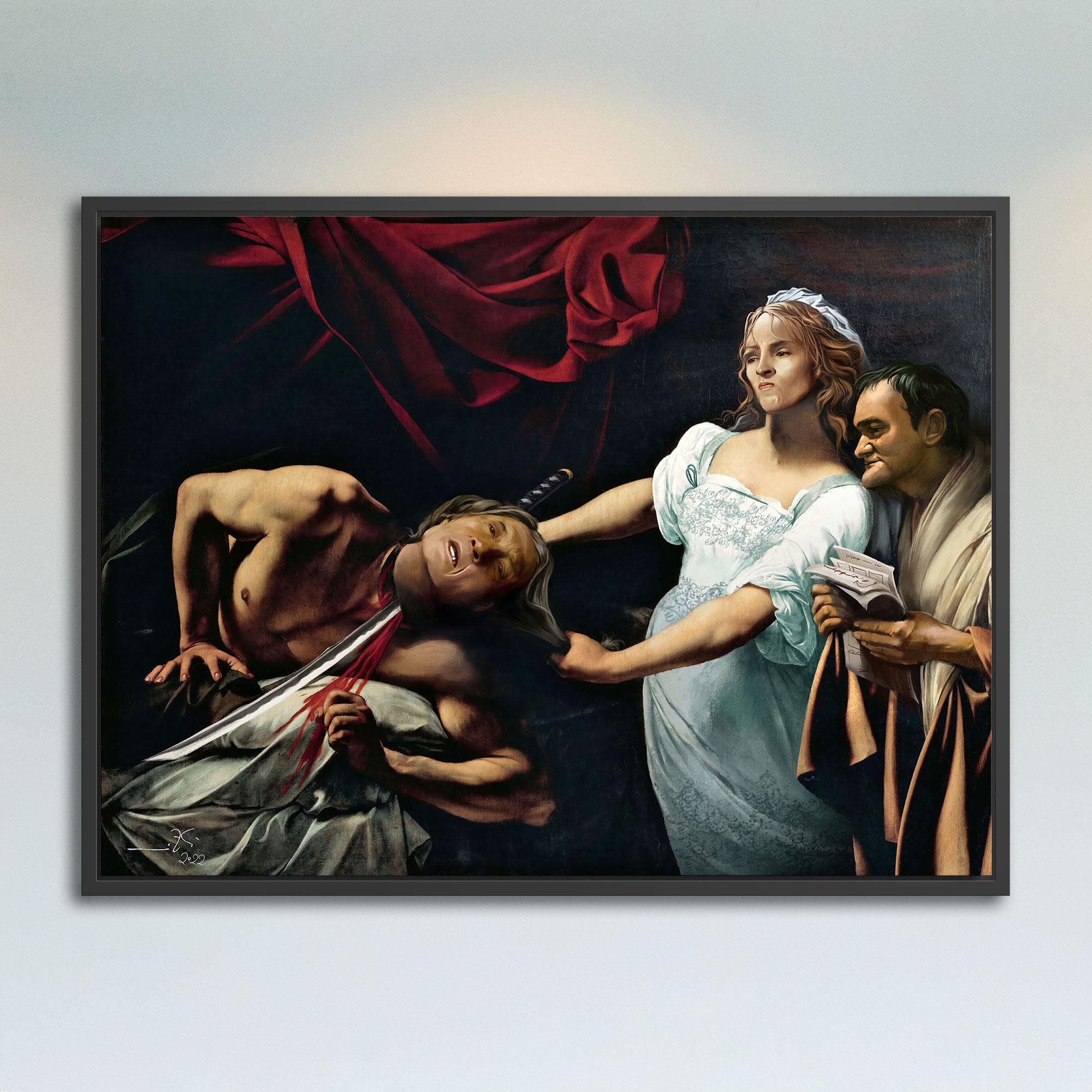 "The Caravaggista" (inspired by Quentin Tarantino)