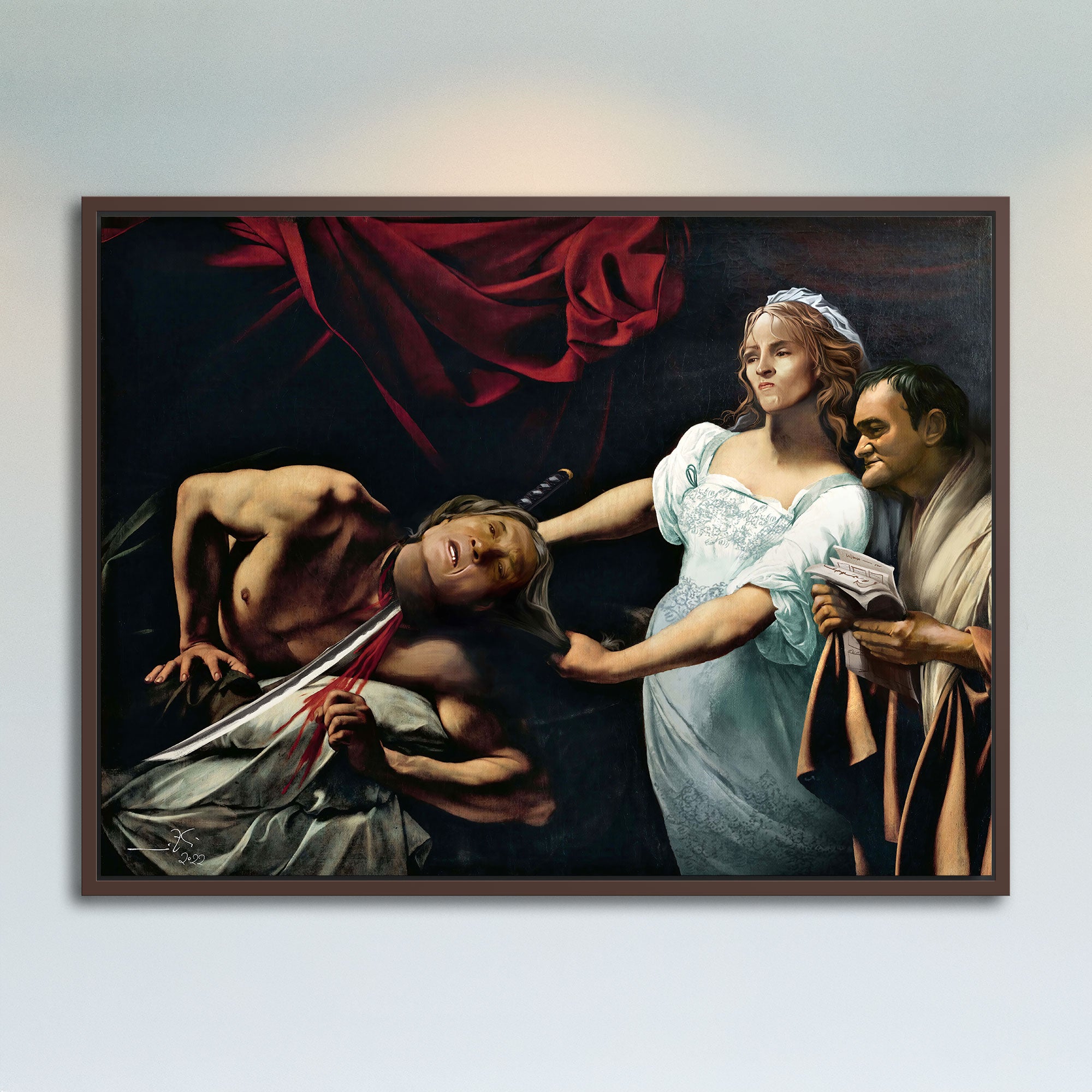 "The Caravaggista" (inspired by Quentin Tarantino)