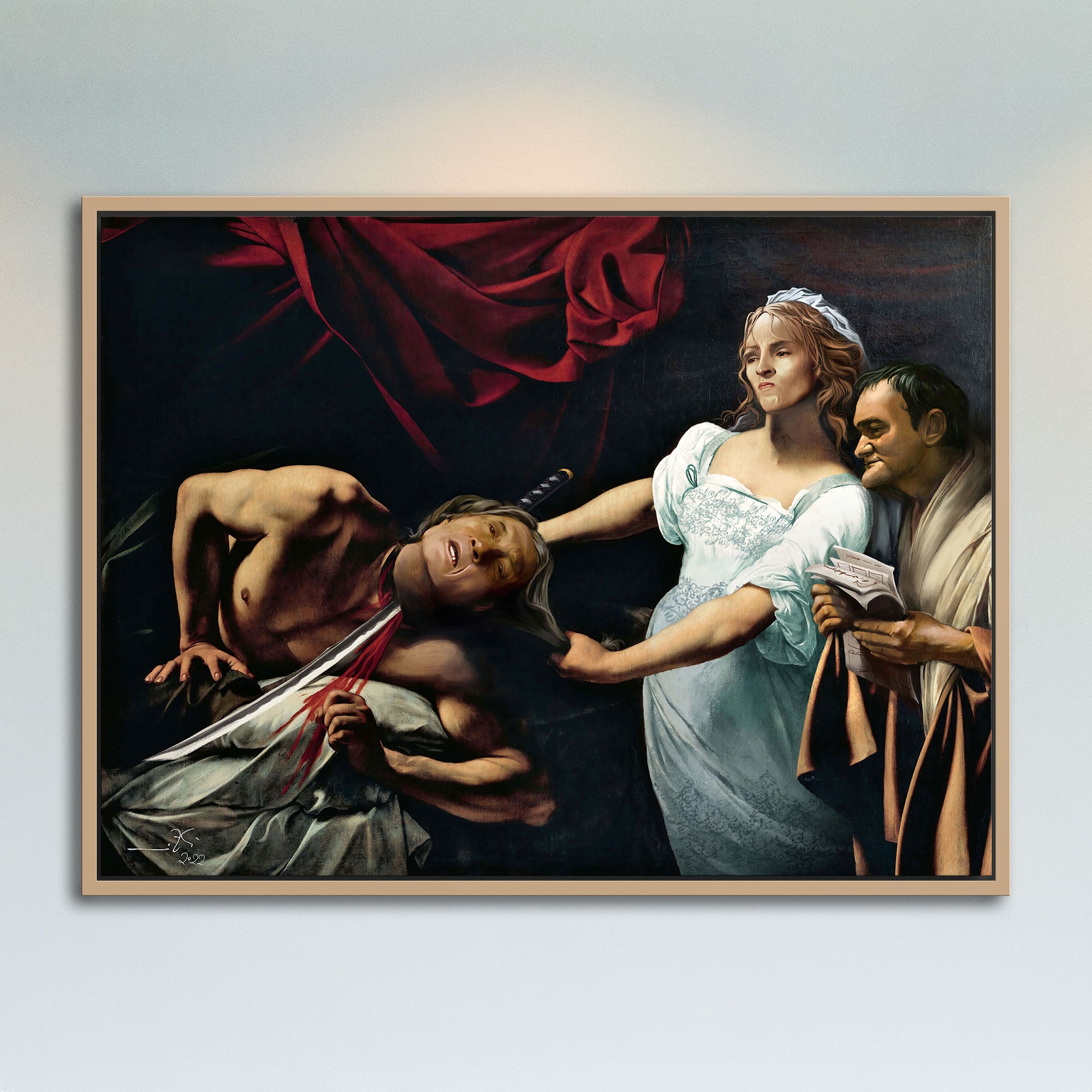 "The Caravaggista" (inspired by Quentin Tarantino)