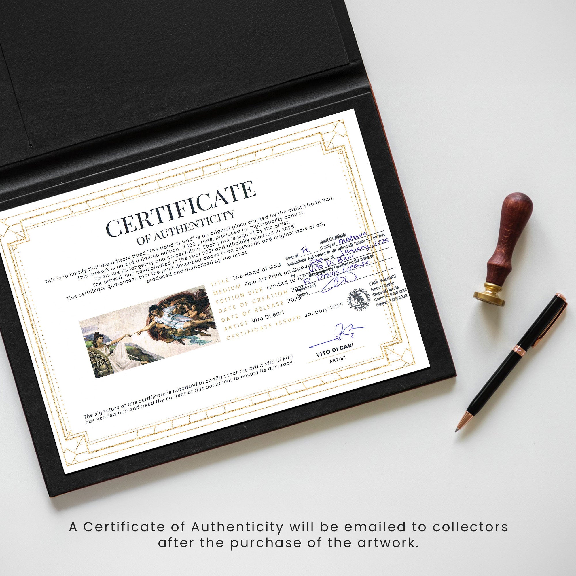 The “Hand of God” (ispirato da Diego Maradona)