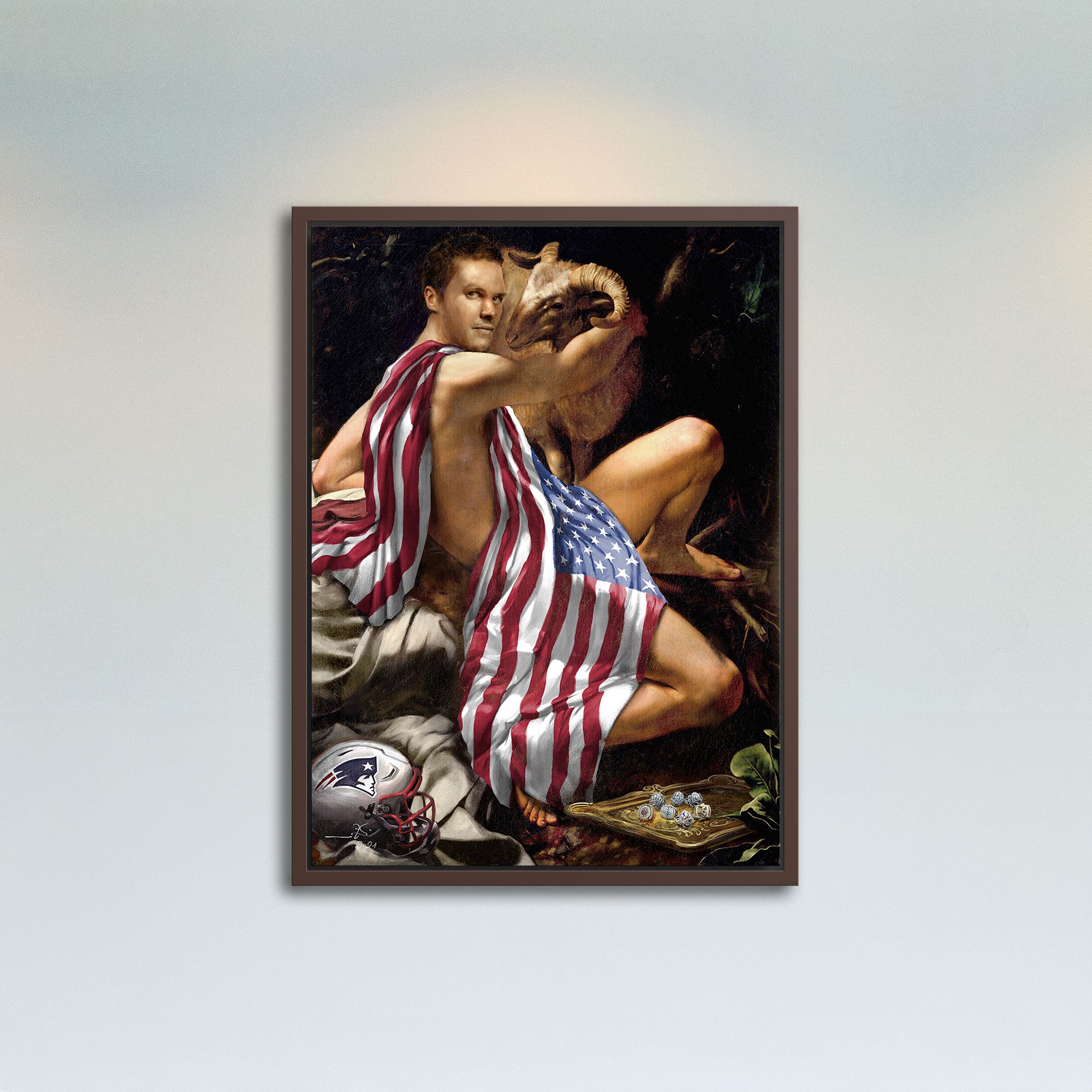 The G.O.A.T. (inspirada en Tom Brady)