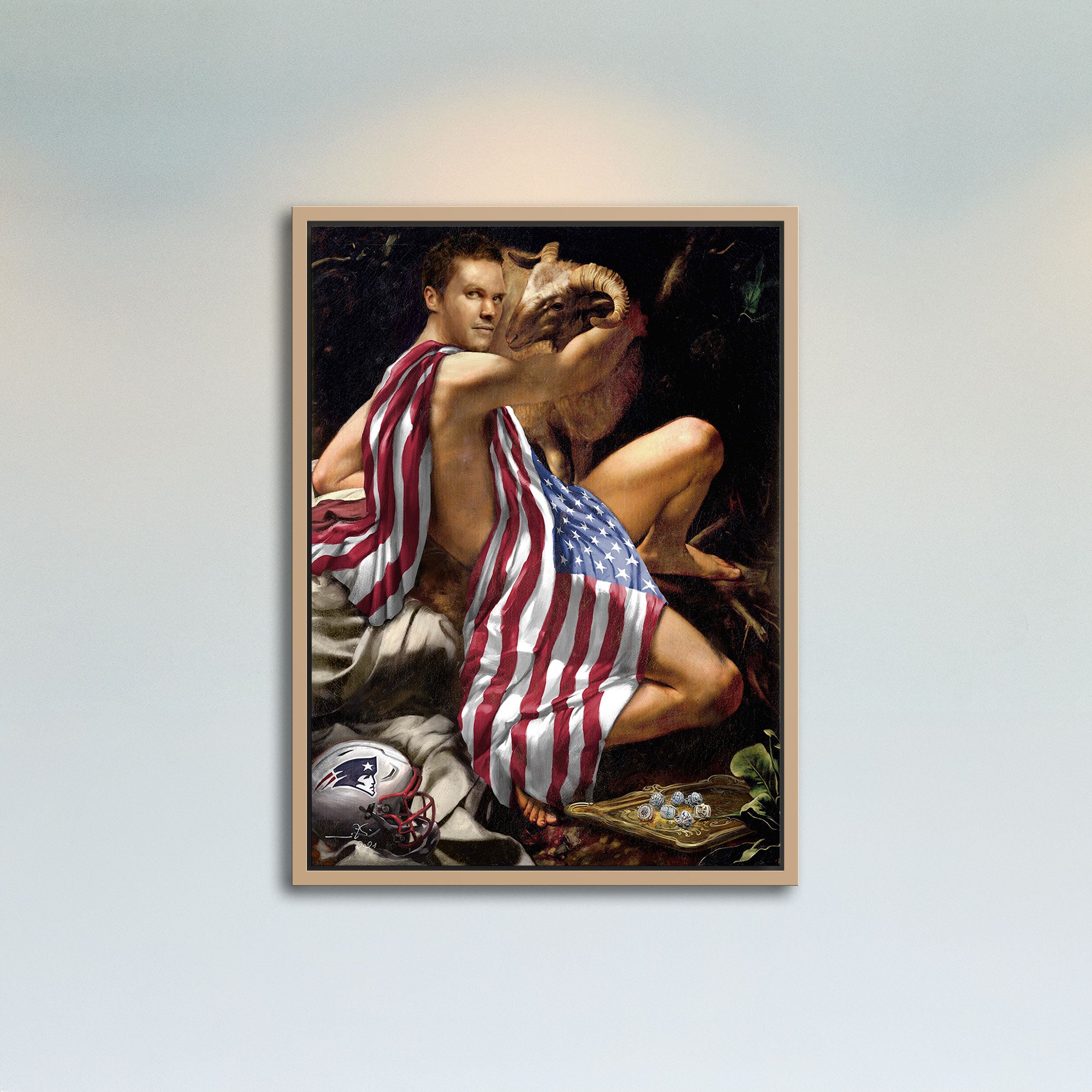 The G.O.A.T. (inspirada en Tom Brady)