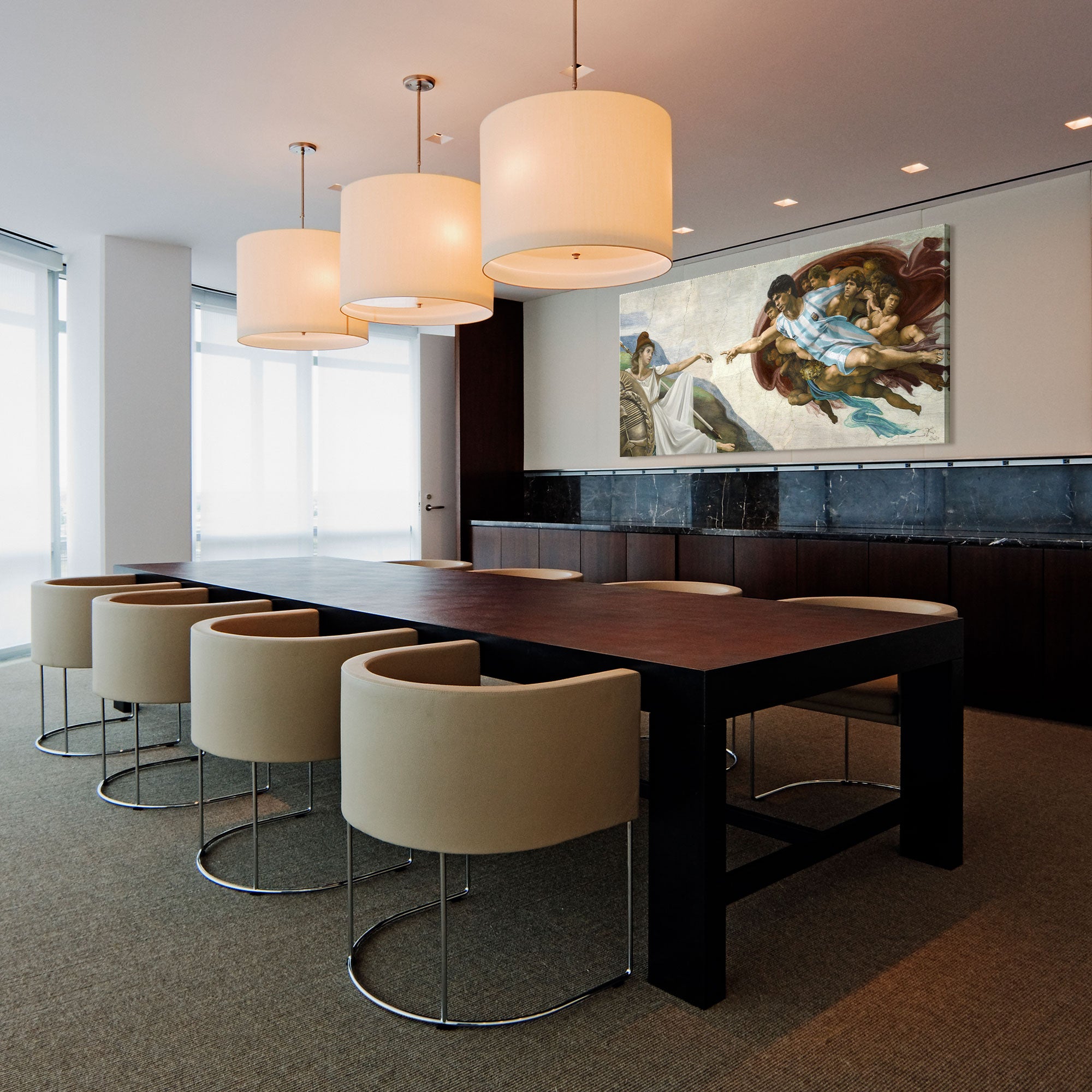 The “Hand of God” (ispirato da Diego Maradona)