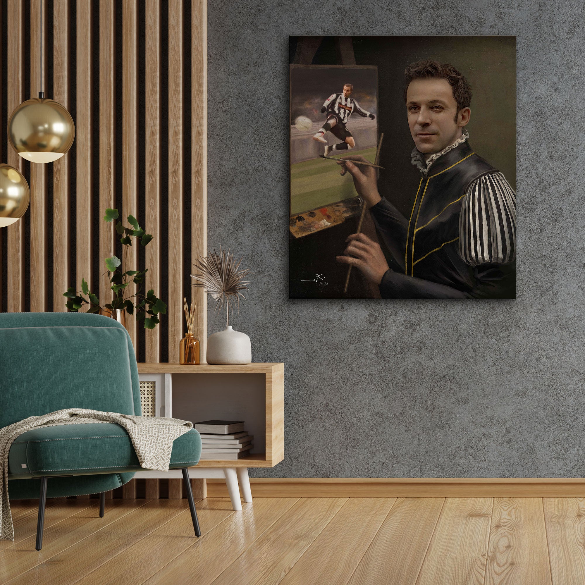 Pinturicchio (Inspired by Alessandro del Piero)