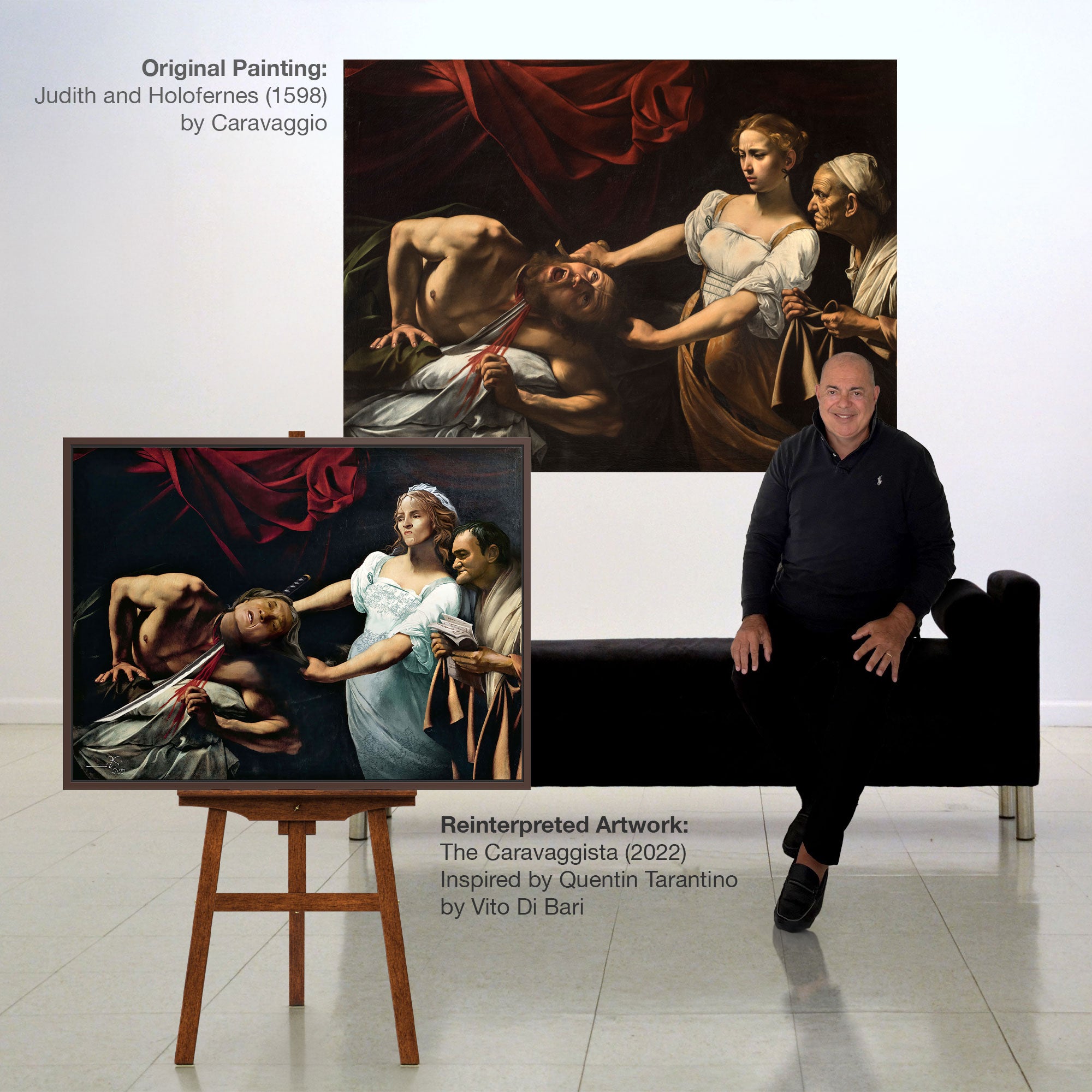 "The Caravaggista" (inspired by Quentin Tarantino)