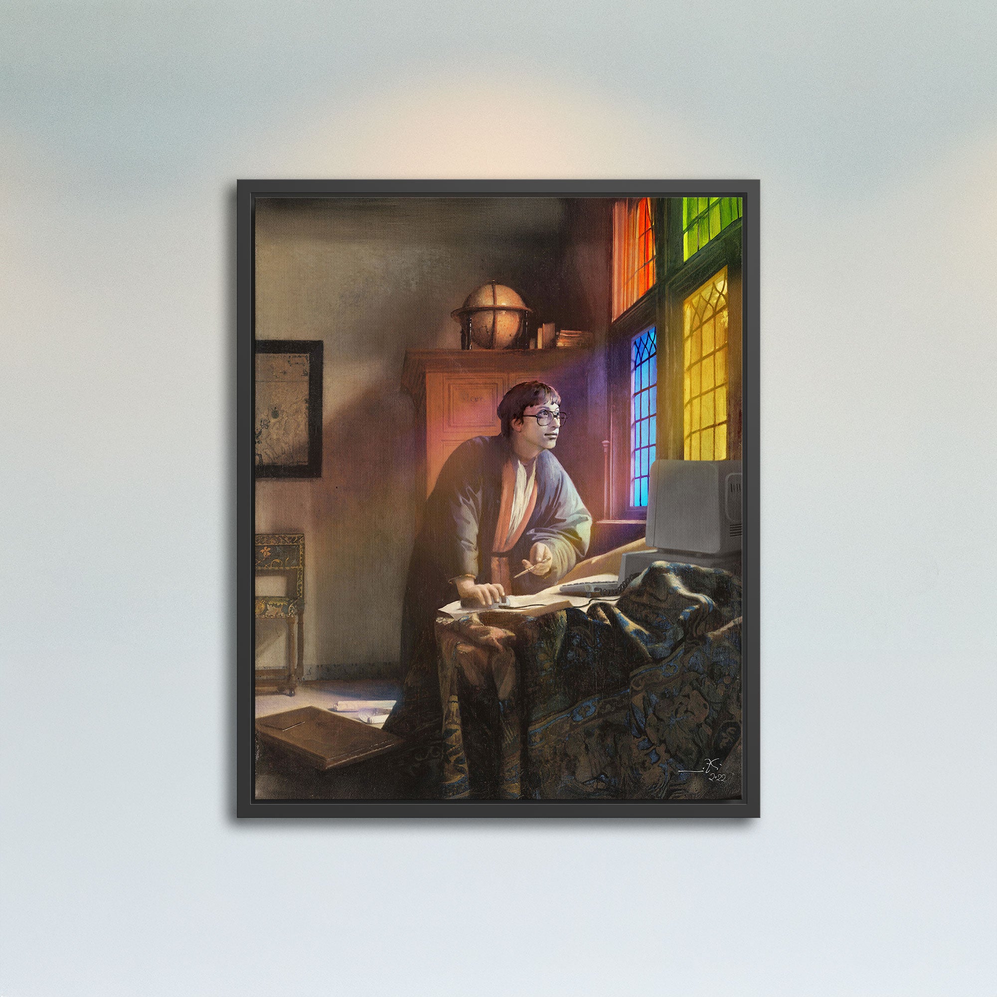 "Through the Window" (inspired by Bill Gates)
