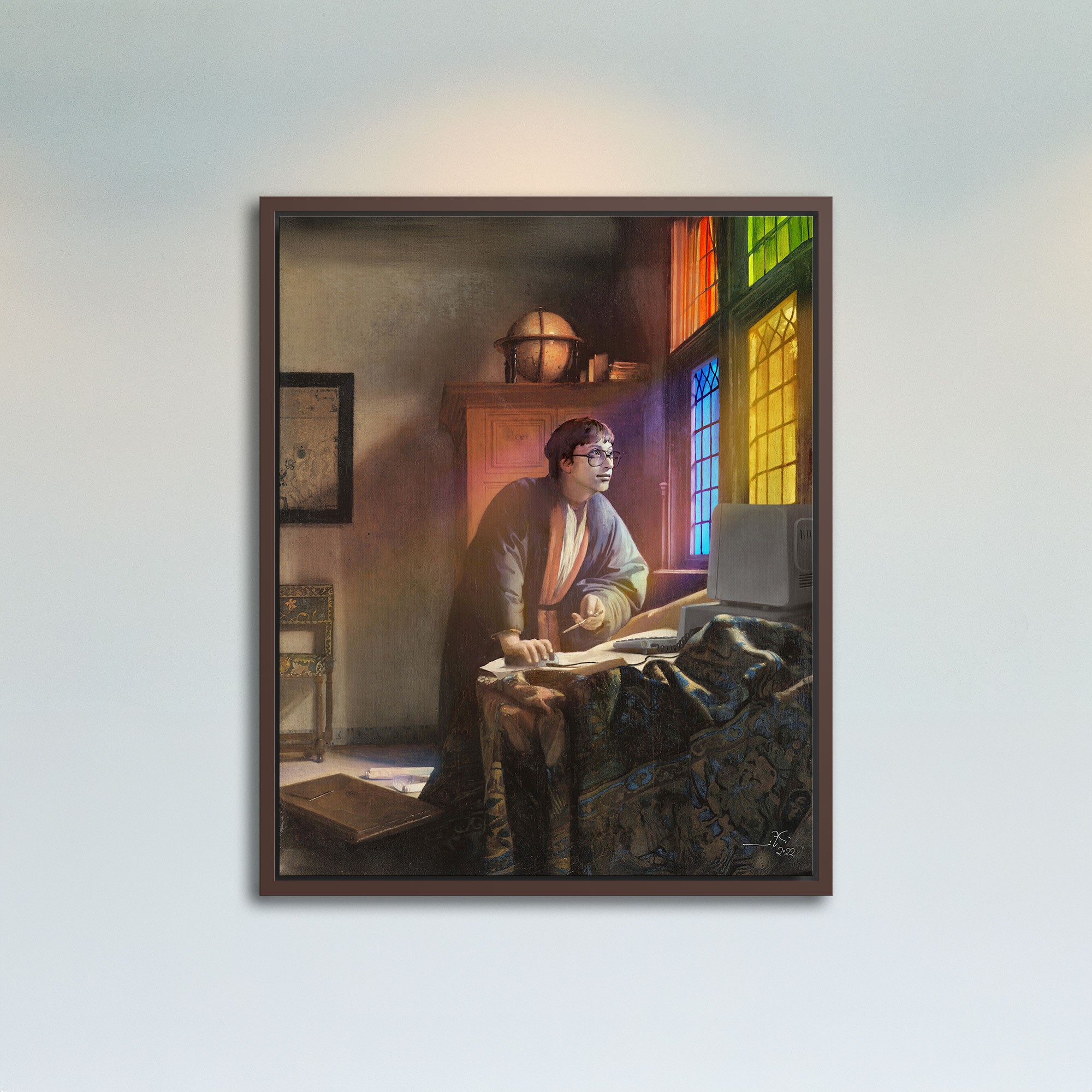 "Through the Window" (inspired by Bill Gates)